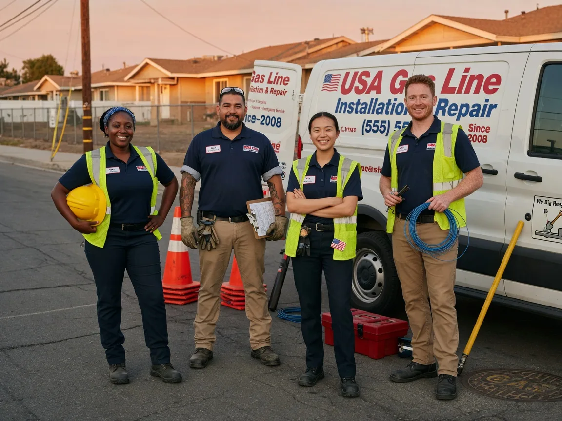Gas Line Installation company in Pittsburg, CA